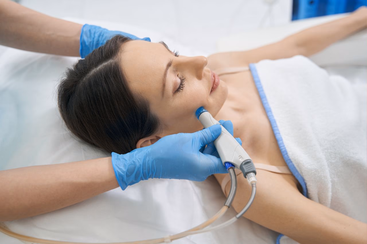 Yes, you can combine Hydrafacial with other aesthetic treatments.