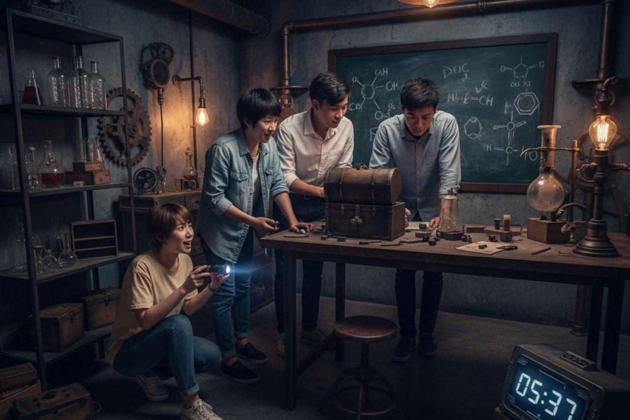 Taipei Escape Rooms for 4 Players|The Perfect Squad! 10 Top Escape Rooms in Taipei for Four People