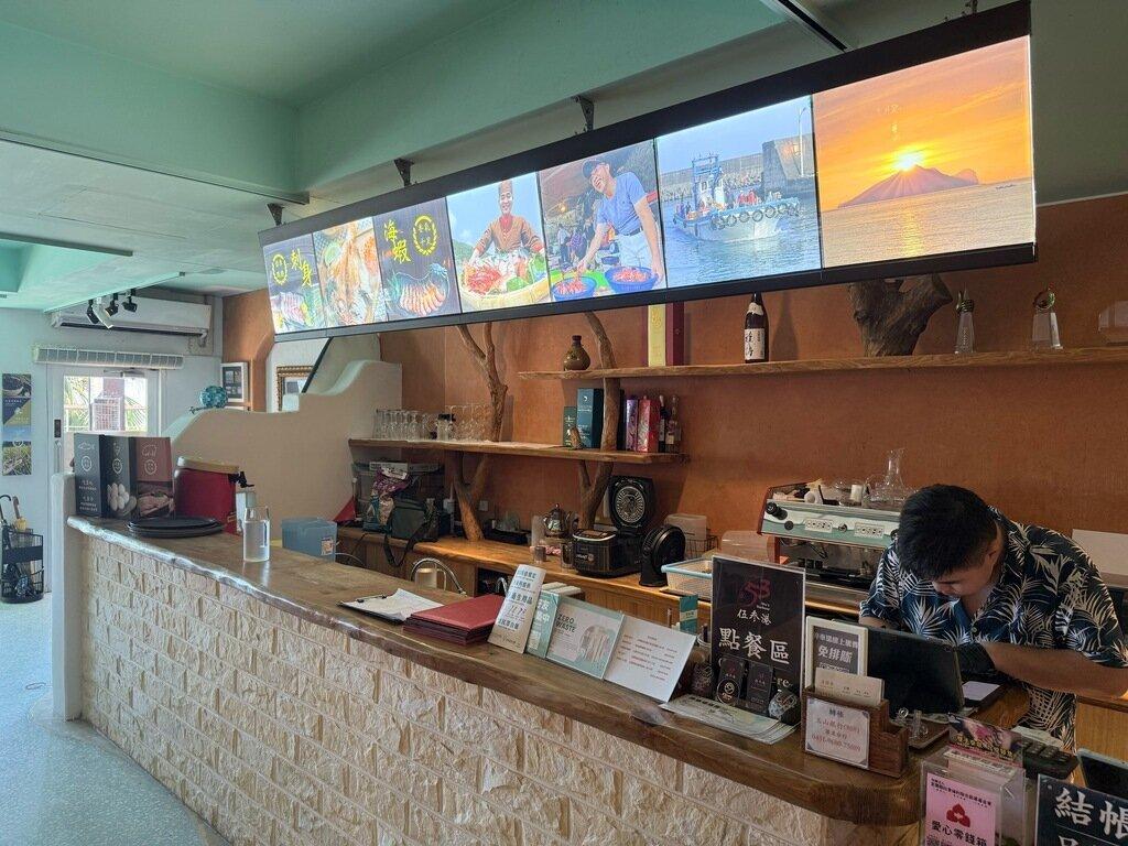 定食形式的海鮮料理