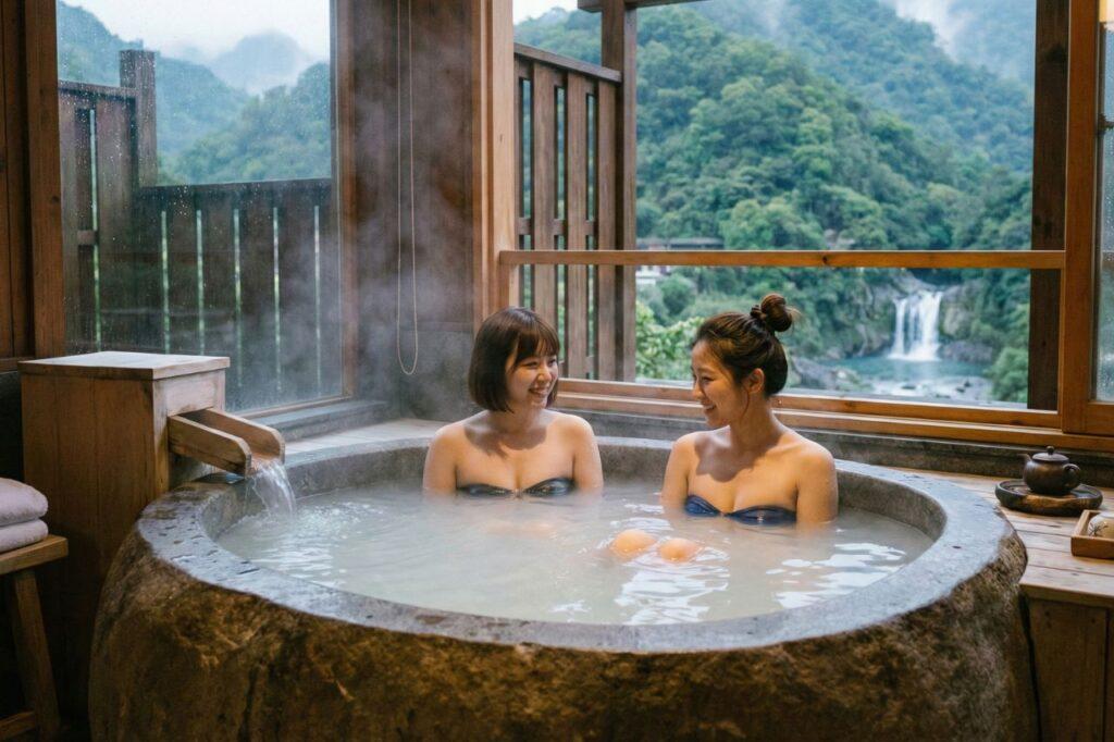烏來温泉のおすすめは、宿泊なしで3時間温泉を楽しめる3つの温泉施設です。