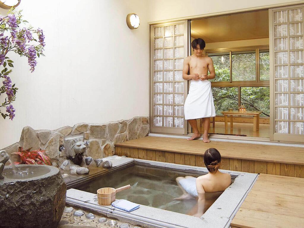 新竹情侶湯屋推薦 天然谷溫泉會館