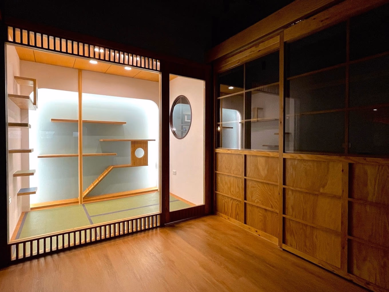 Diverse room types, with fun private and public spaces