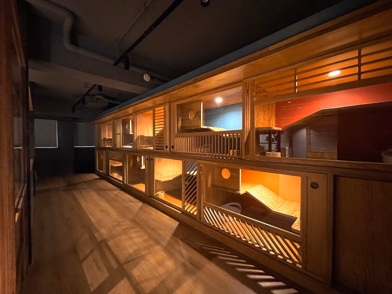 Diverse room types, with fun private and public spaces