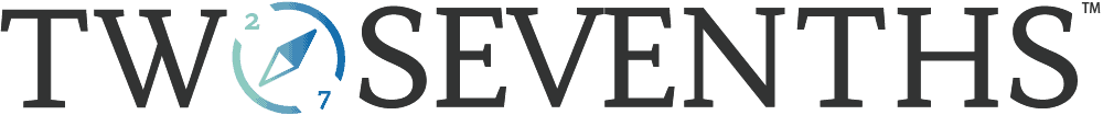 Two Sevenths Exploration Logo Chinese Black