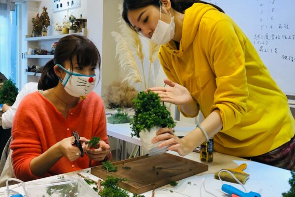 台北乾燥花製作課程推薦 喜歡生活乾燥花店2