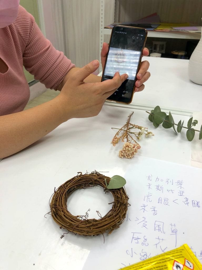 台北乾燥花製作課程推薦-艾提紗花藝工作室4