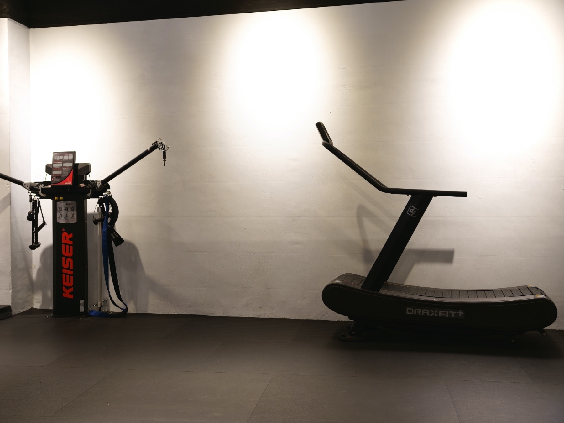 Specialized equipment makes workouts more effective.