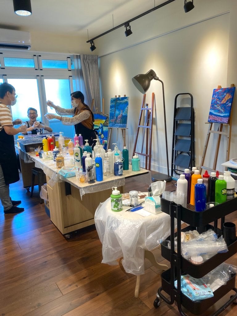 台中畫畫推薦-Painting-Base-畫畫基地4