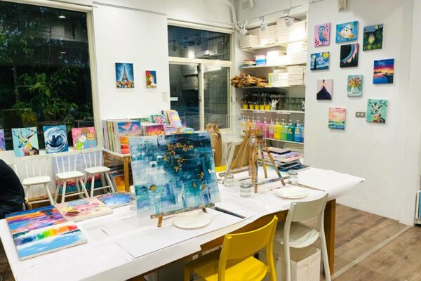 台北畫畫教室推薦 Paint Sip 畫飲