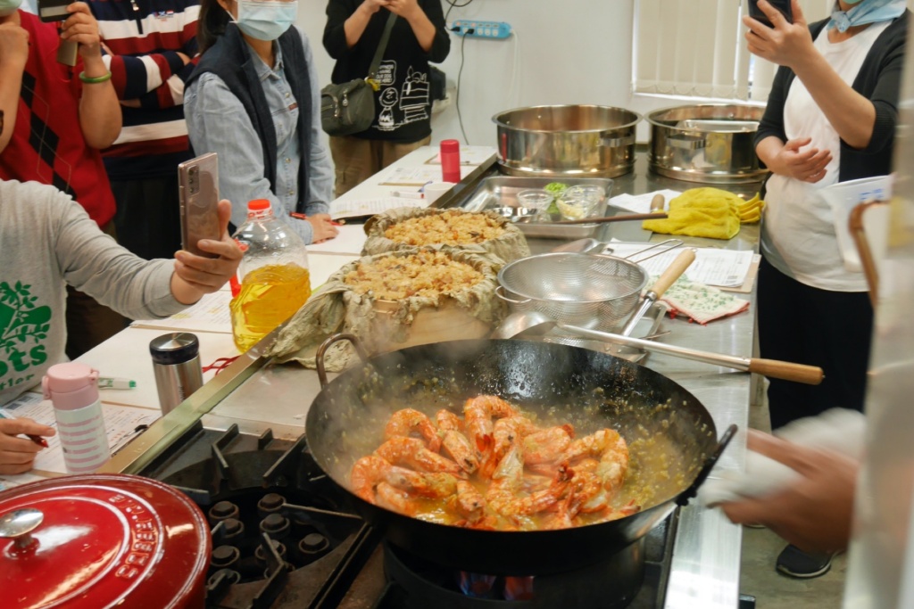 설날 음식 시연 수업