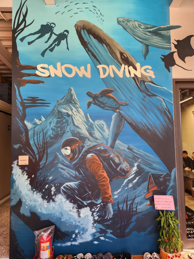【潛雪 SNOWDIVING 評價】教練一對一帶領，還能入住豪華潛水背包客棧 2