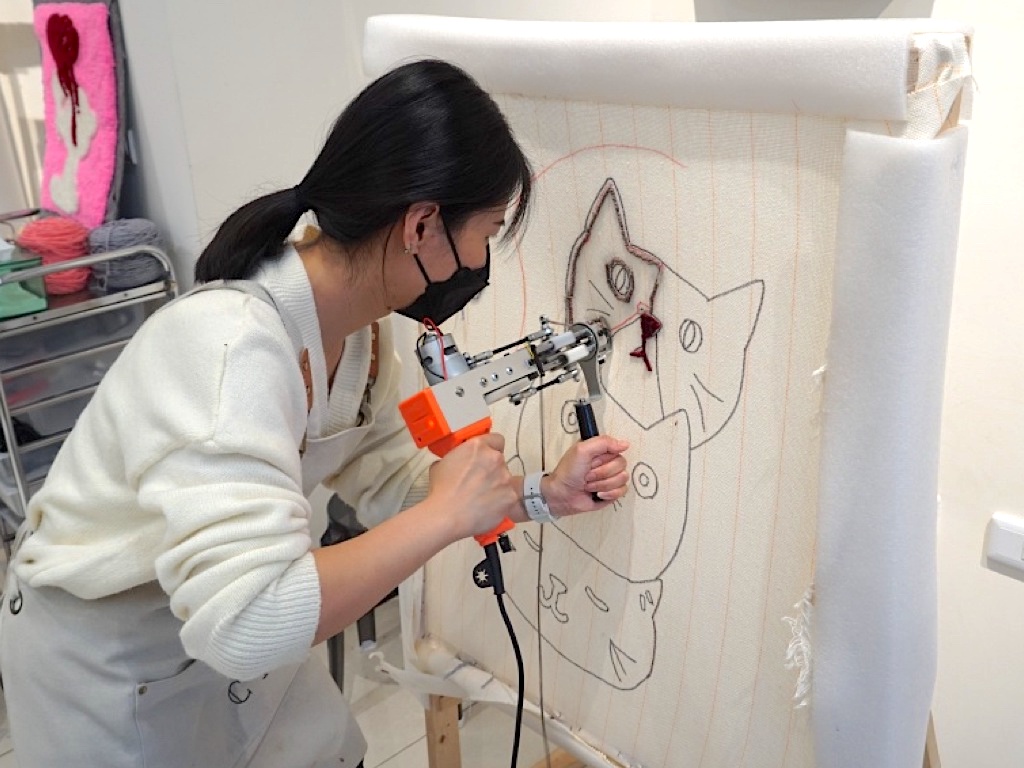 【台中手作地毯推薦】體驗 Tufting 簇絨 DIY,4 間台中做地毯工作坊評比