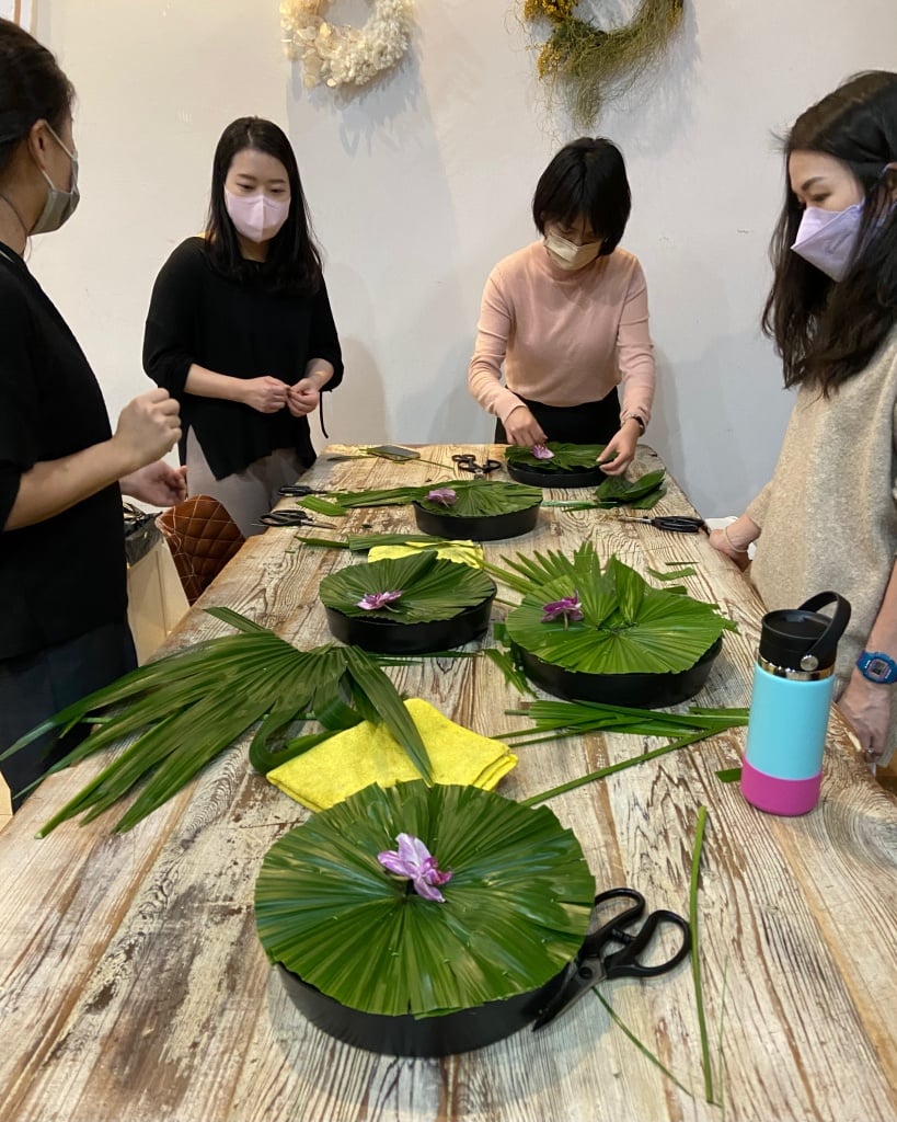 新竹花藝課程推薦-想想拾花