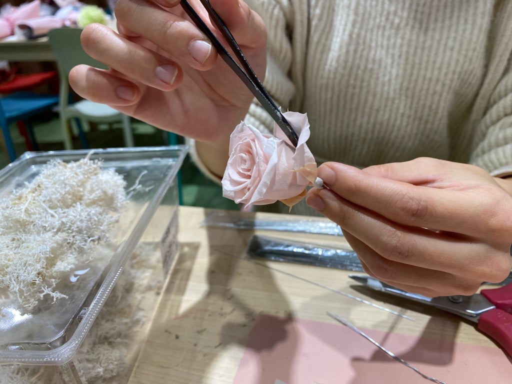 新竹花藝課程推薦-花敢森活