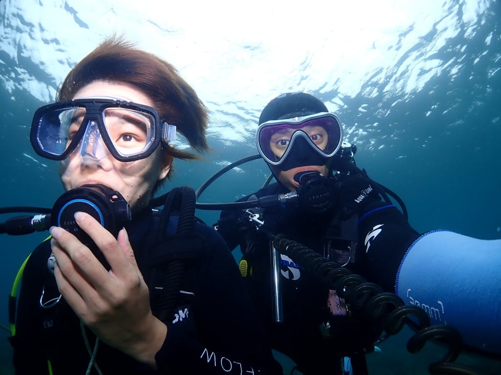 [펑후 데일리 다이빙 리뷰] 수중 라벤더 숲을 탐험하는 다이빙 체험 후 잠수함 우체통으로 엽서 보내기 24