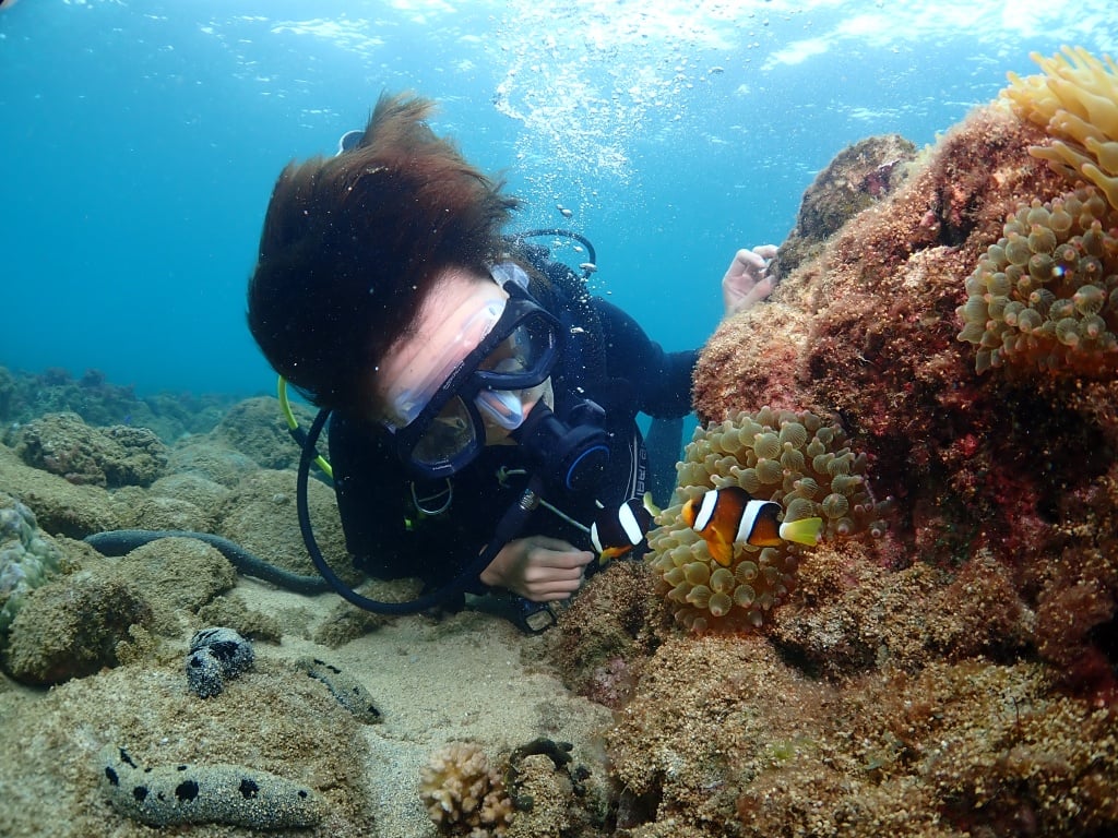 [펑후 데일리 다이빙 리뷰] 수중 라벤더 숲을 탐험하는 다이빙 체험 후 잠수함 우체통으로 엽서 보내기 28