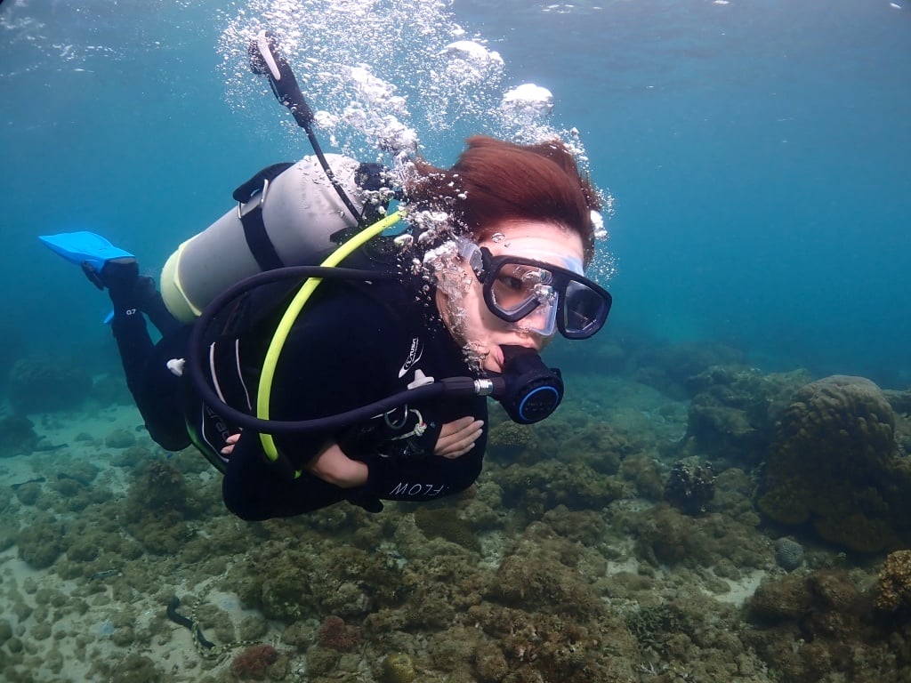 [펑후 데일리 다이빙 리뷰] 수중 라벤더 숲을 탐험하는 다이빙 체험 후 잠수함 우체통으로 엽서 보내기 30