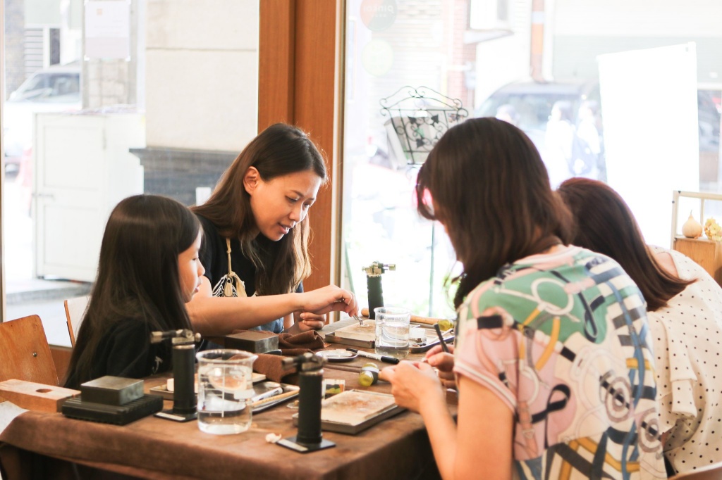 台南情侶戒指 DIY 推薦 敲敲金工