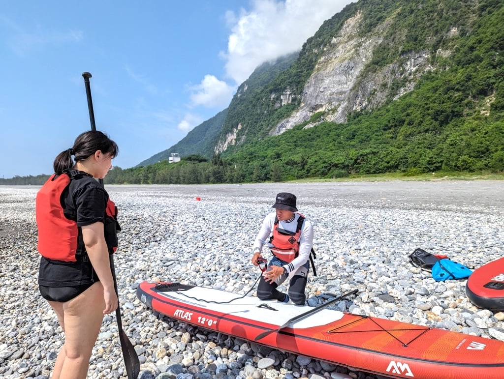 [Review of No. 56 Base] A secret base for outdoor activities in Hualien, with knowledgeable coaches taking you SUP 20