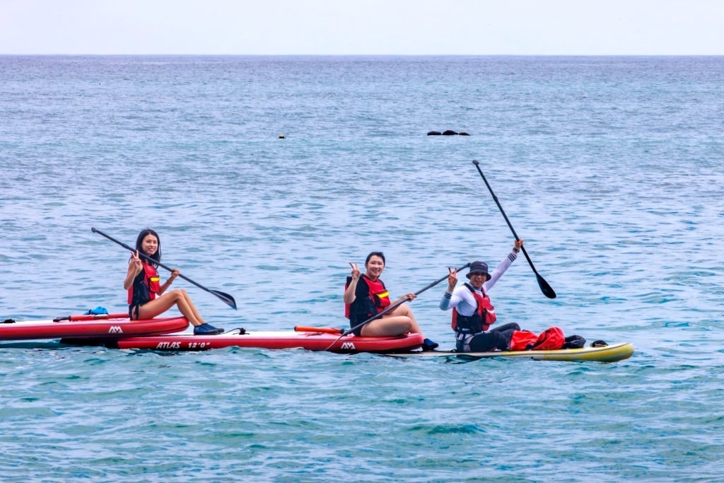 [Review of No. 56 Base] A secret base for outdoor activities in Hualien, with knowledgeable coaches taking you SUP 34