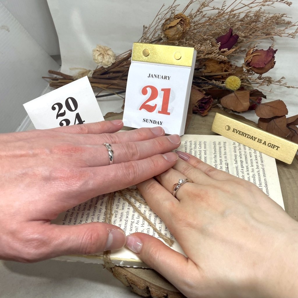 【毎日がギフトレビュー】信義安和はデートに欠かせない店、協力して結婚指輪を完成させる 32