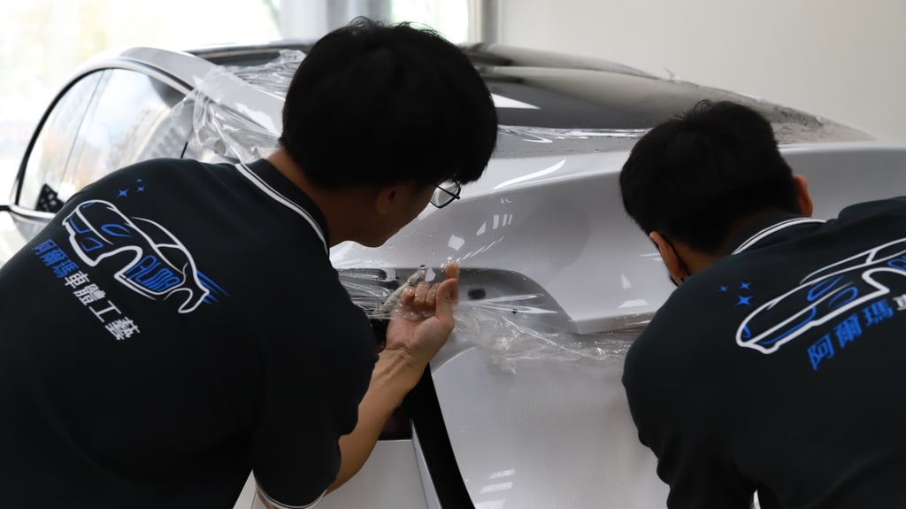 台中汽車包膜 阿爾瑪車體工藝 04