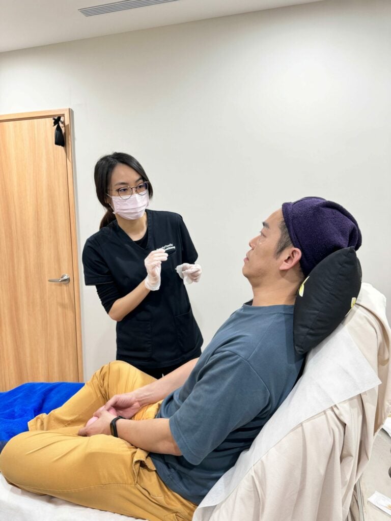 【許惠翔美學診所評價】南屯醫美消眼袋專家！絕不失敗的洢蓮絲淚溝填補 9