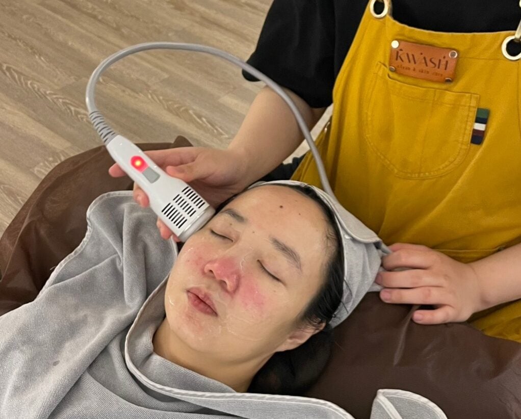 【KWASH 韓風科技潔膚評價】導入科技的台中韓式皮膚管理，美背凈膚超有感 45