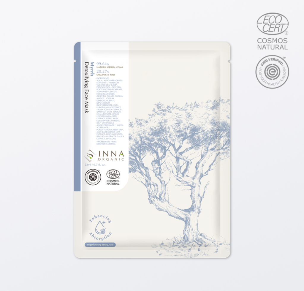 童顏有機-沒藥水潤淨化隱形面膜