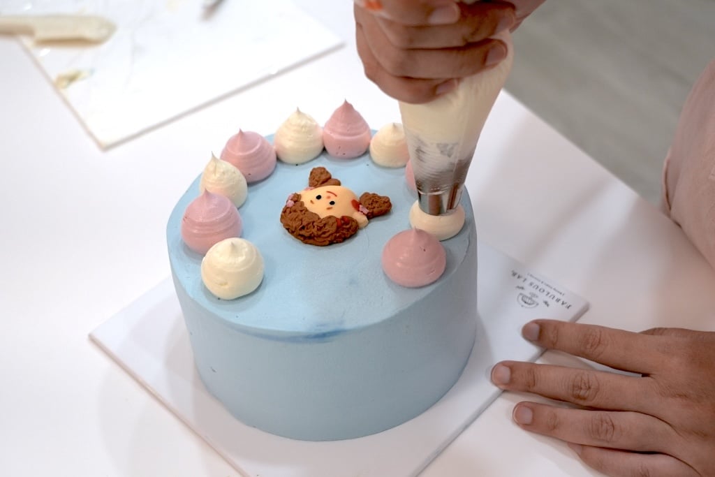 [Fabulous Lab Review] A cake classroom in Xinyi District that pays attention to the combination of ingredients and is delicious and fun 45