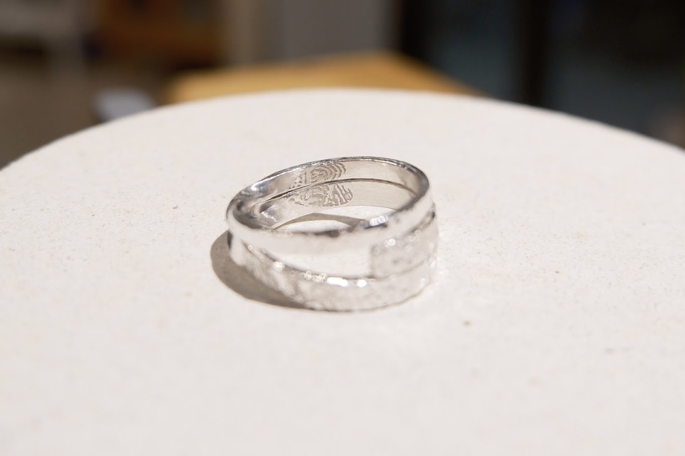 Fingerprint Rings｜A Unique Identity Code