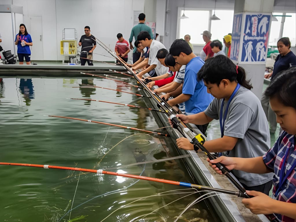 釣蝦場