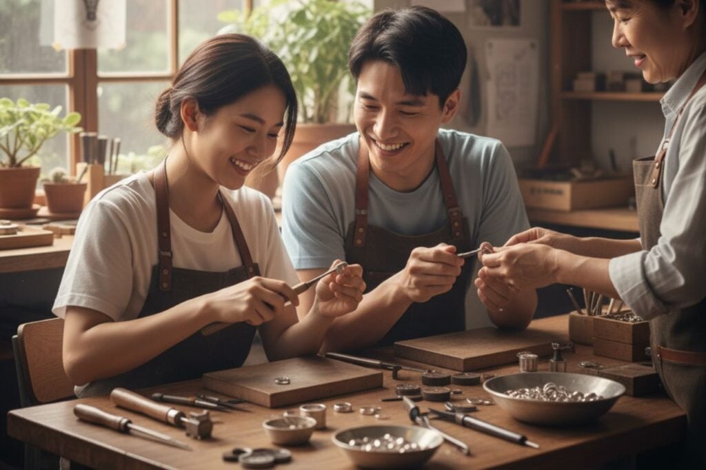 Recommended Handmade Rings in Changhua｜Create Your Own Romantic and Meaningful Rings! 1 Top-Rated DIY Metalworking Experience in Changhua