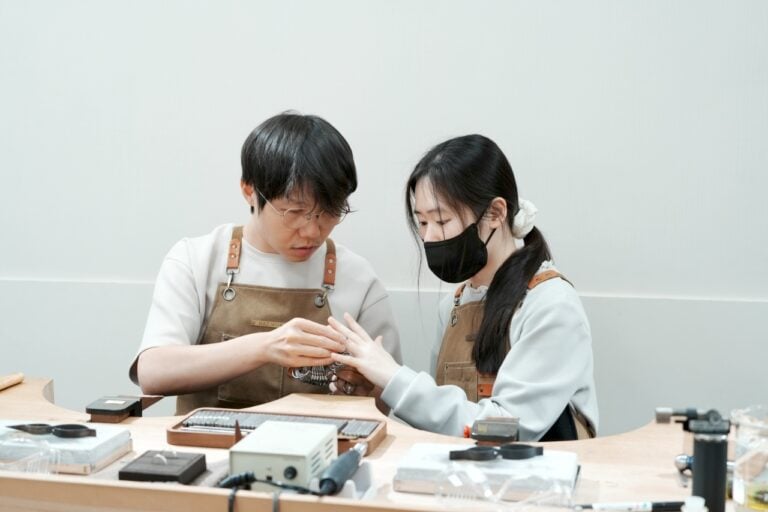 達子金工評價｜台中西屯約會推薦！親手打造異材質拼接戒指