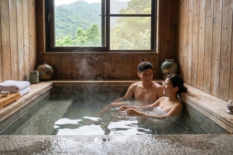 苗栗情侶湯屋推薦｜泡湯休息 3 小時不住宿，精選 10 間苗栗溫泉雙人湯屋